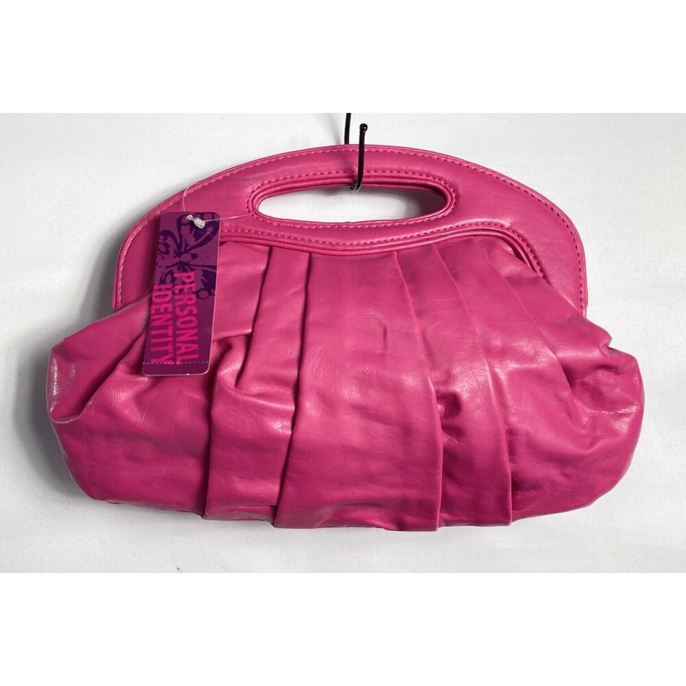 Vintage Personal Identity Women Pink Clutch NWT